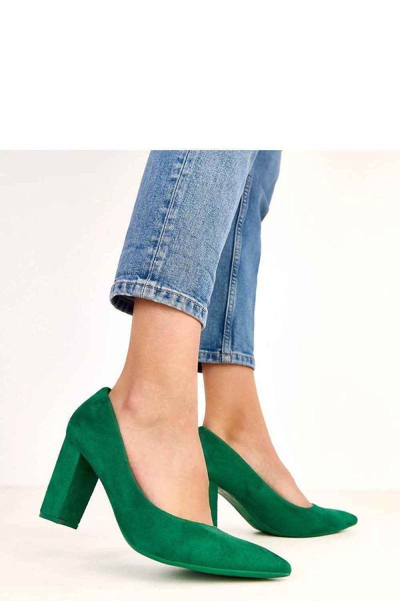 Block heel pumps model 220598