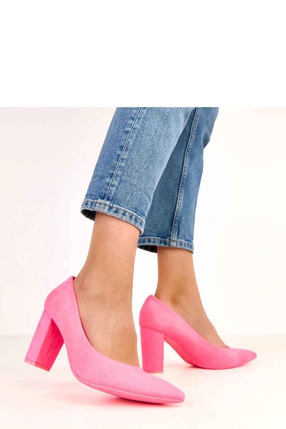 Block heel pumps model 220599