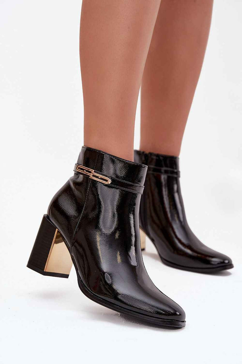 Heel boots model 220691