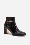 Heel boots model 220691