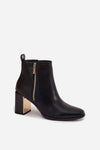 Heel boots model 220692