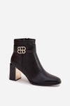 Heel boots model 220694