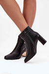 Heel boots model 220694