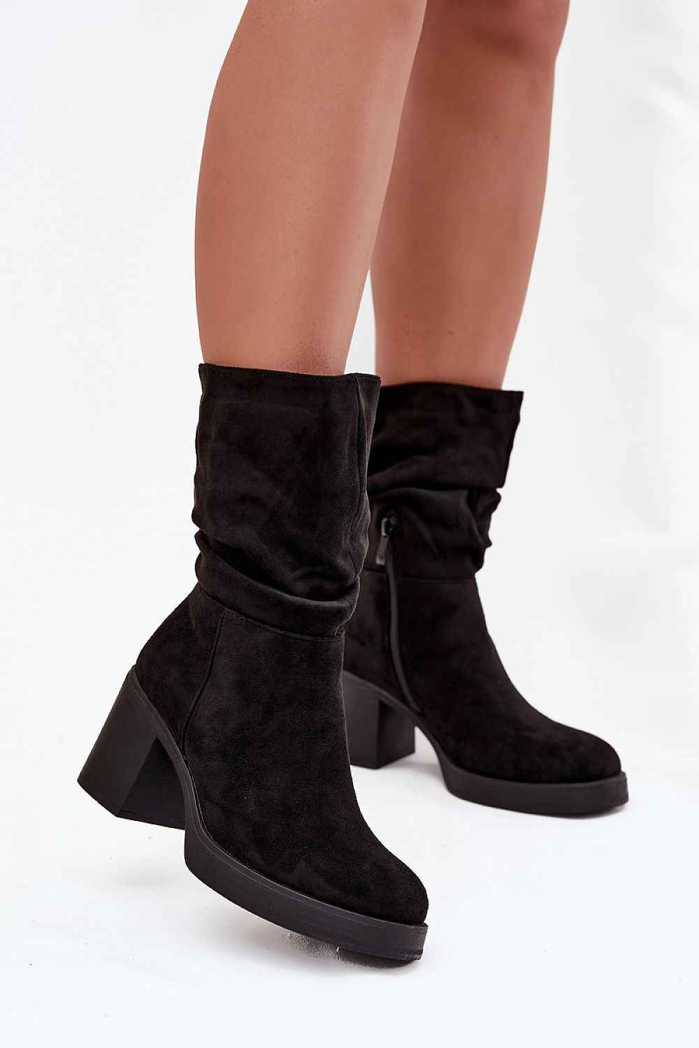 Heel boots model 220695