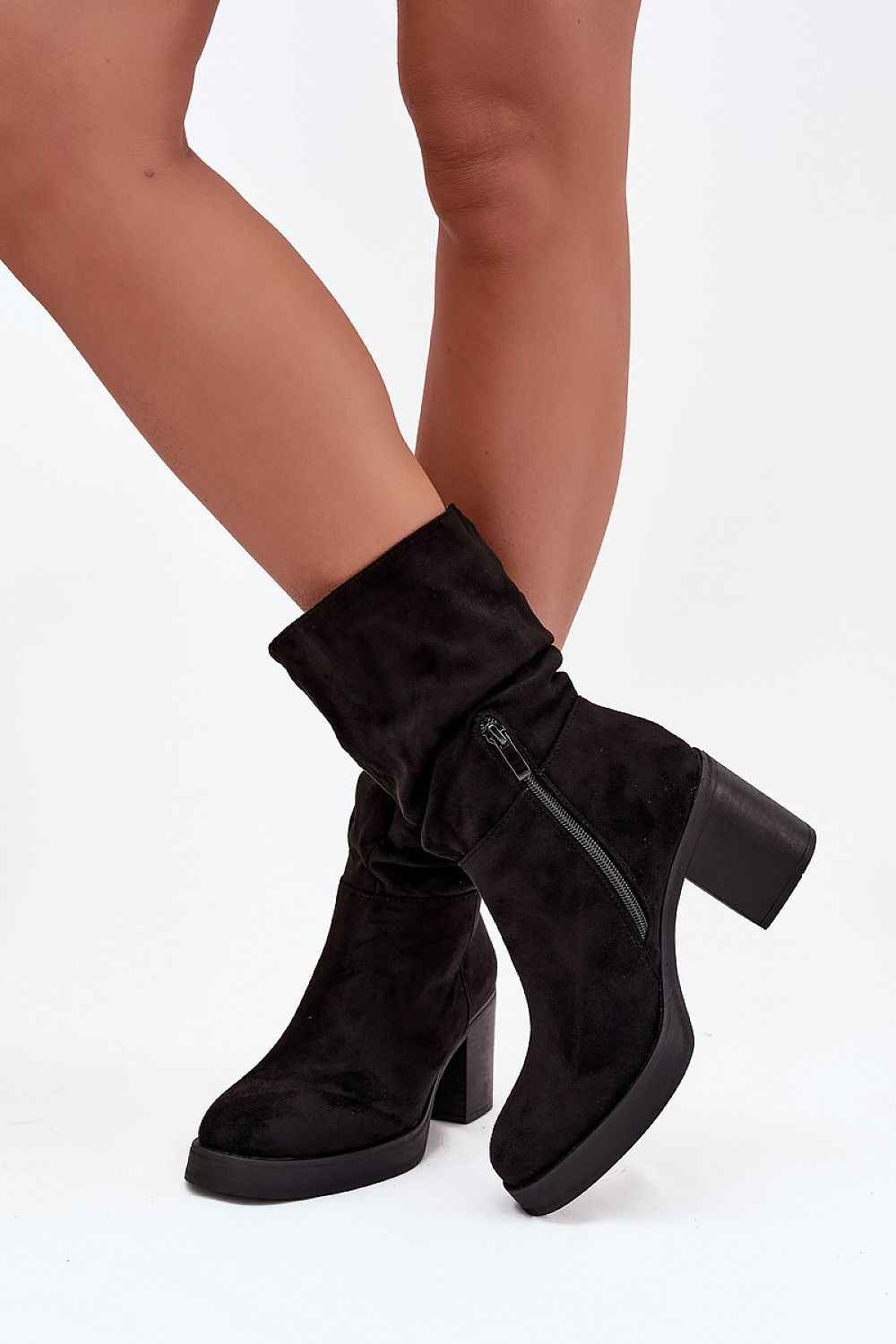 Heel boots model 220695