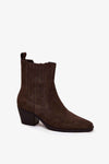 Heel boots model 220698