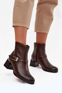 Heel boots model 220702