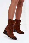 Heel boots model 220703