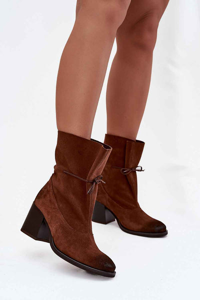 Heel boots model 220703