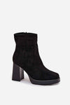 Heel boots model 220708