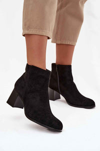 Heel boots model 220711