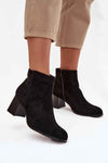 Heel boots model 220711