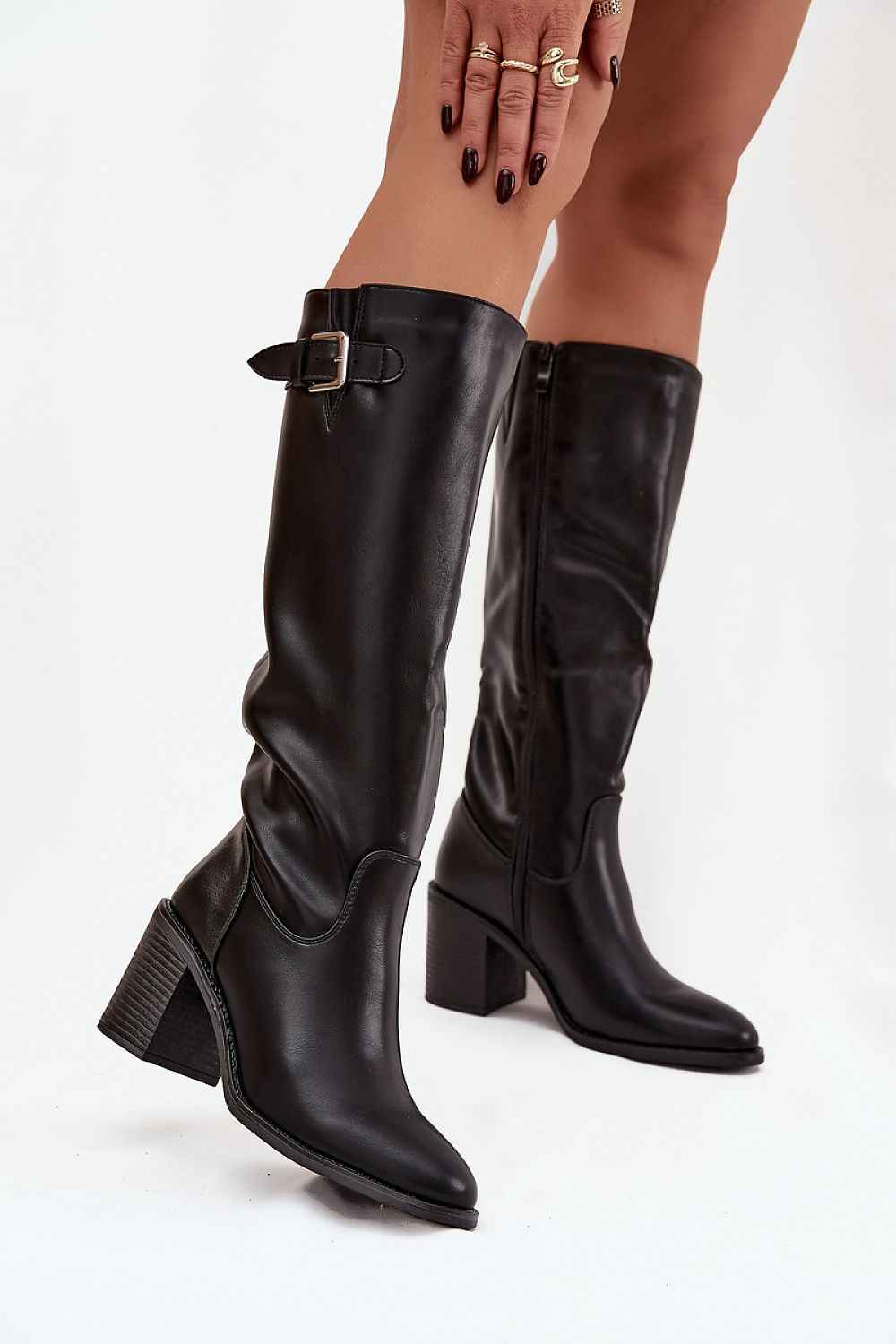 Heel boots model 220722