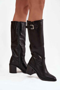 Heel boots model 220722
