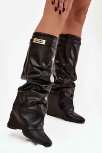 Heel boots model 220723