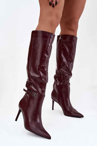 Heel boots model 220725