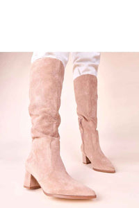 Heel boots model 220995