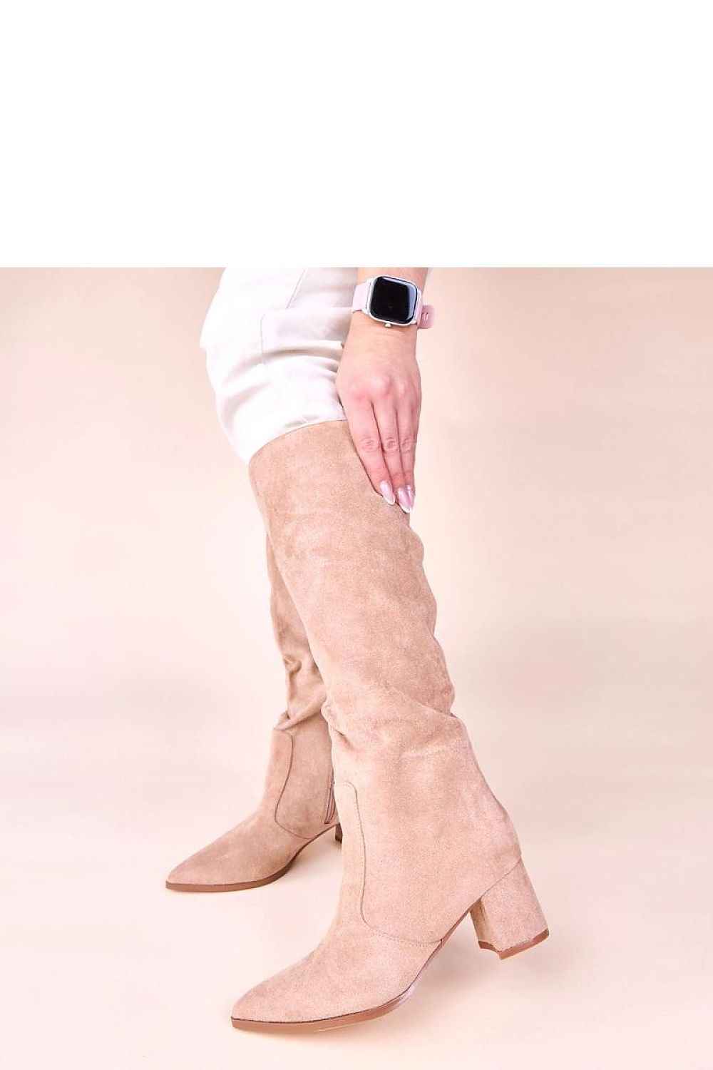 Heel boots model 220995