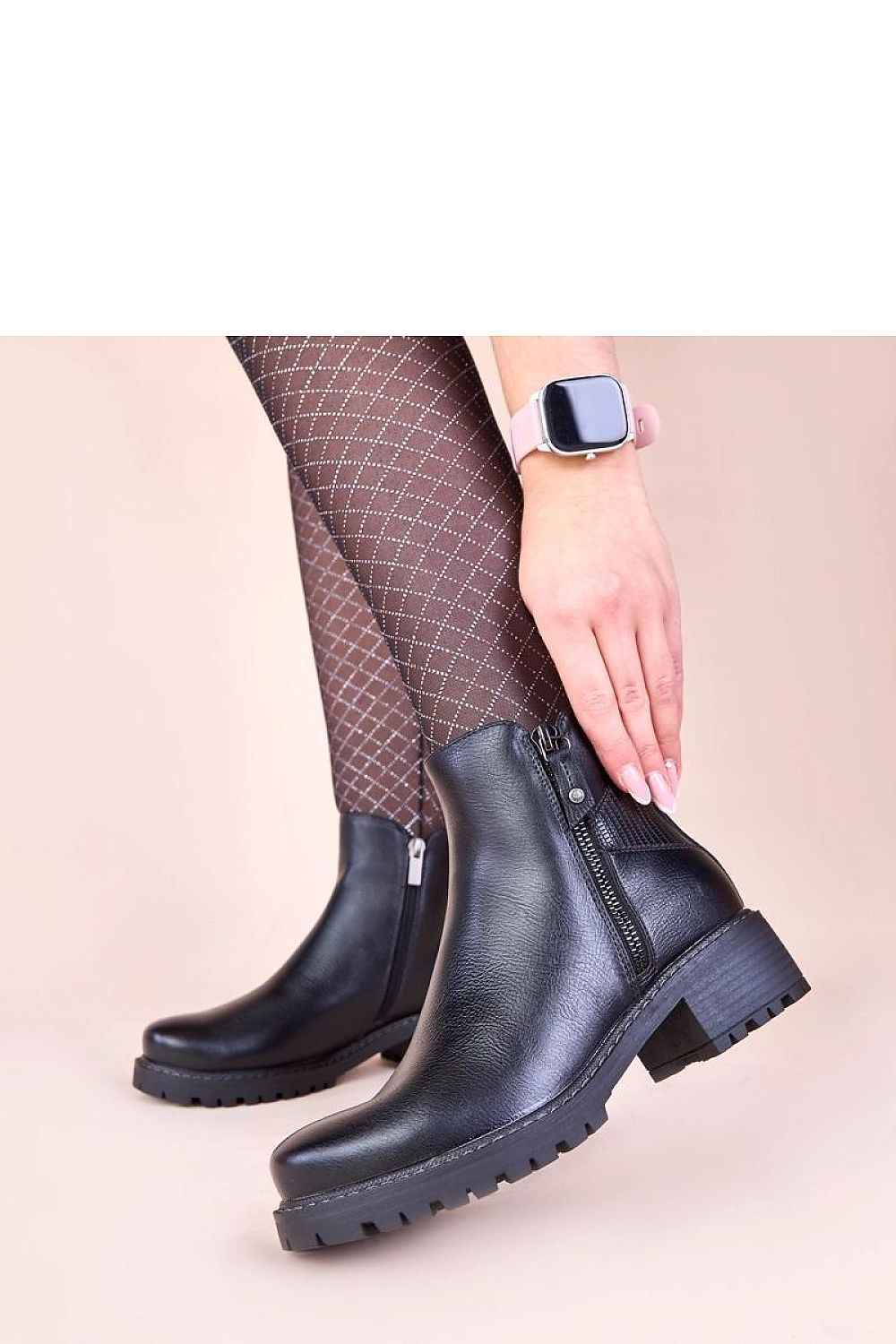 Heel boots model 221011