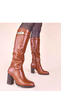 Heel boots model 221035