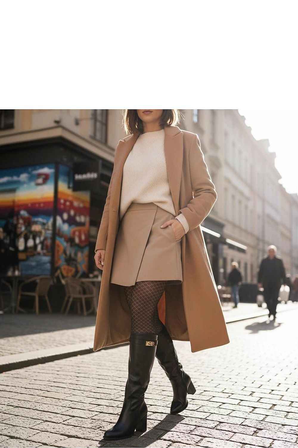 Heel boots model 221036