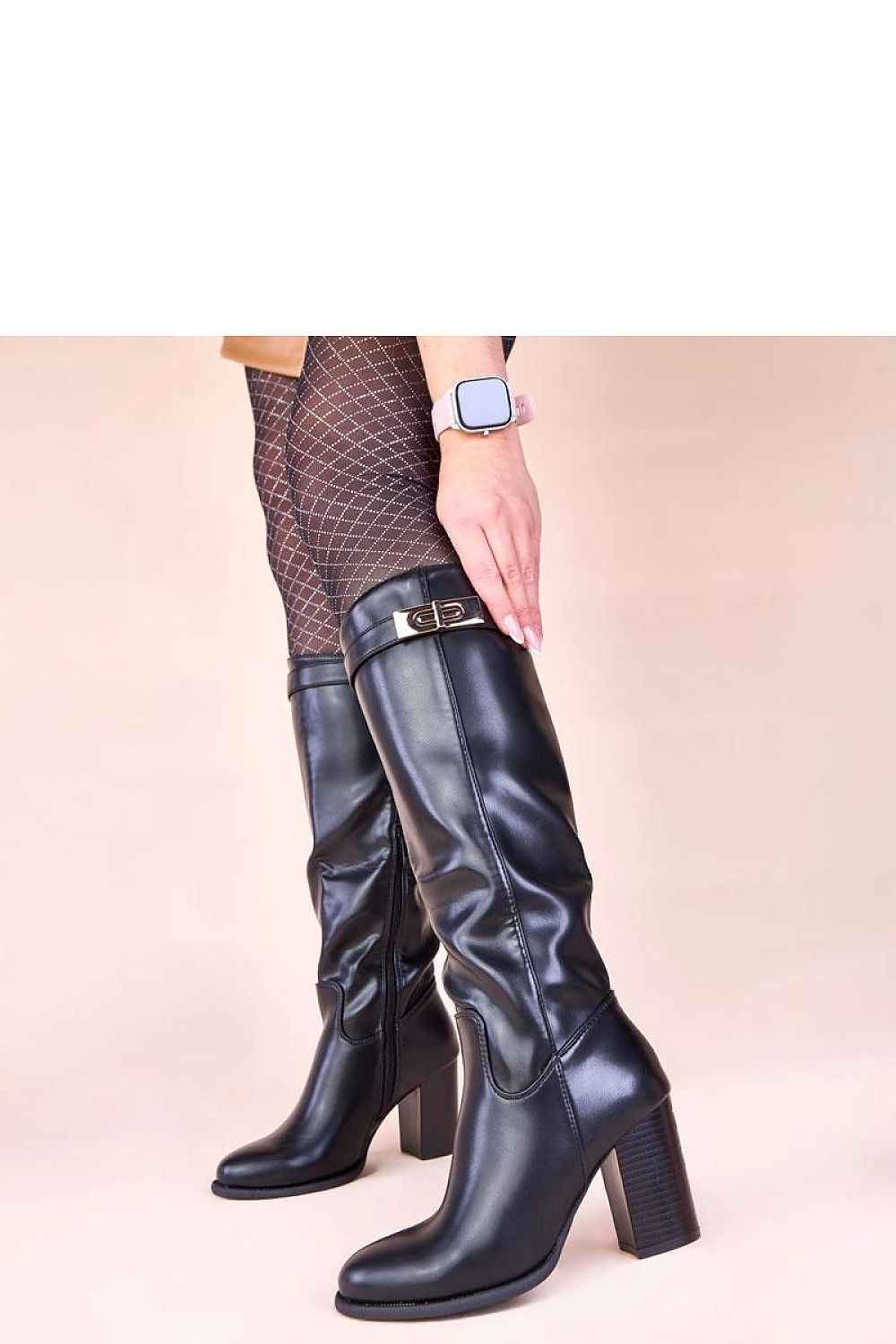 Heel boots model 221036