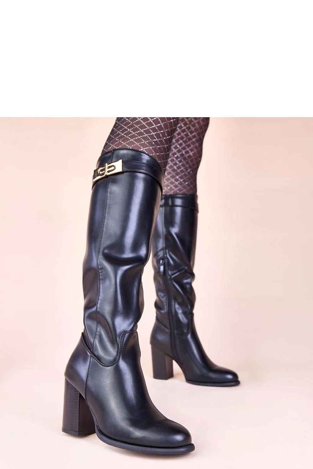 Heel boots model 221036