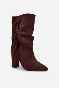Heel boots model 221126