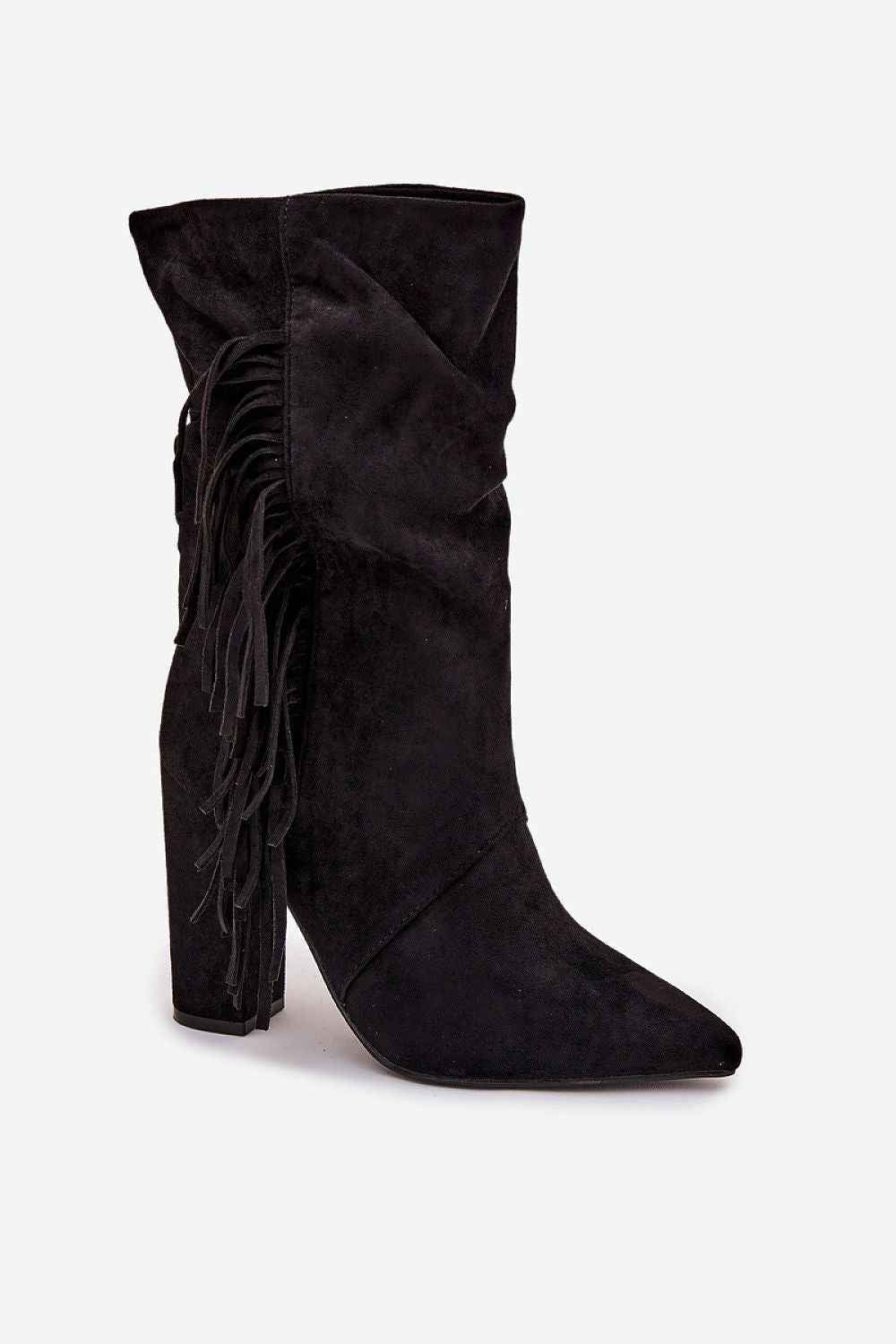 Heel boots model 221127