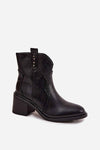 Heel boots model 221135