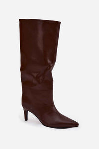 Heel boots model 221147