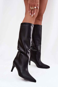 Heel boots model 221148