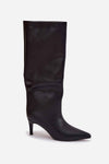 Heel boots model 221148