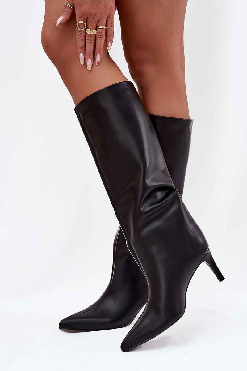 Heel boots model 221148