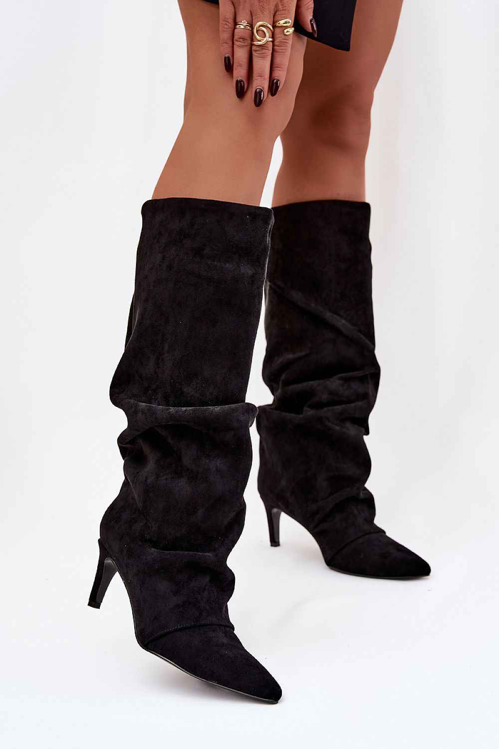 Heel boots model 221154
