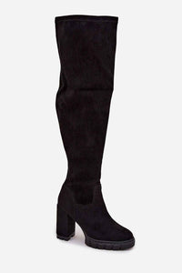 Heel boots model 221155