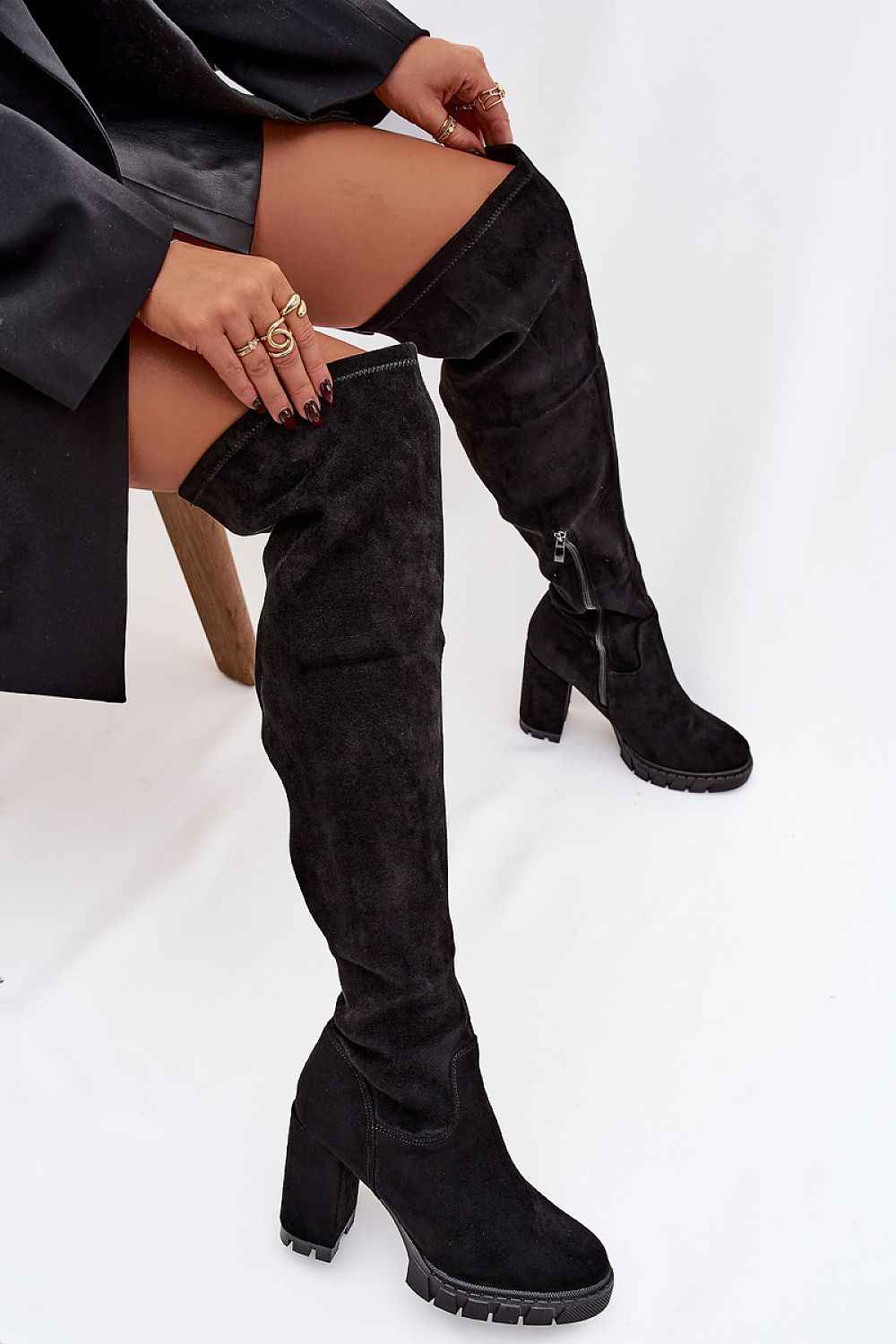 Heel boots model 221155