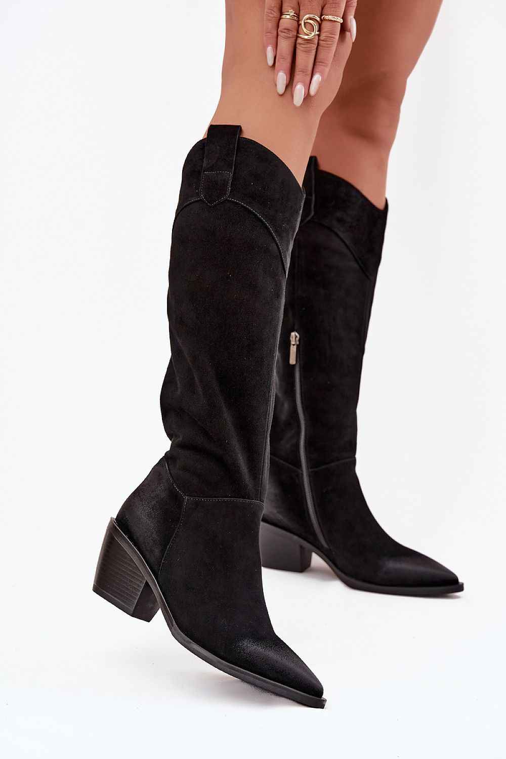 Heel boots model 221160