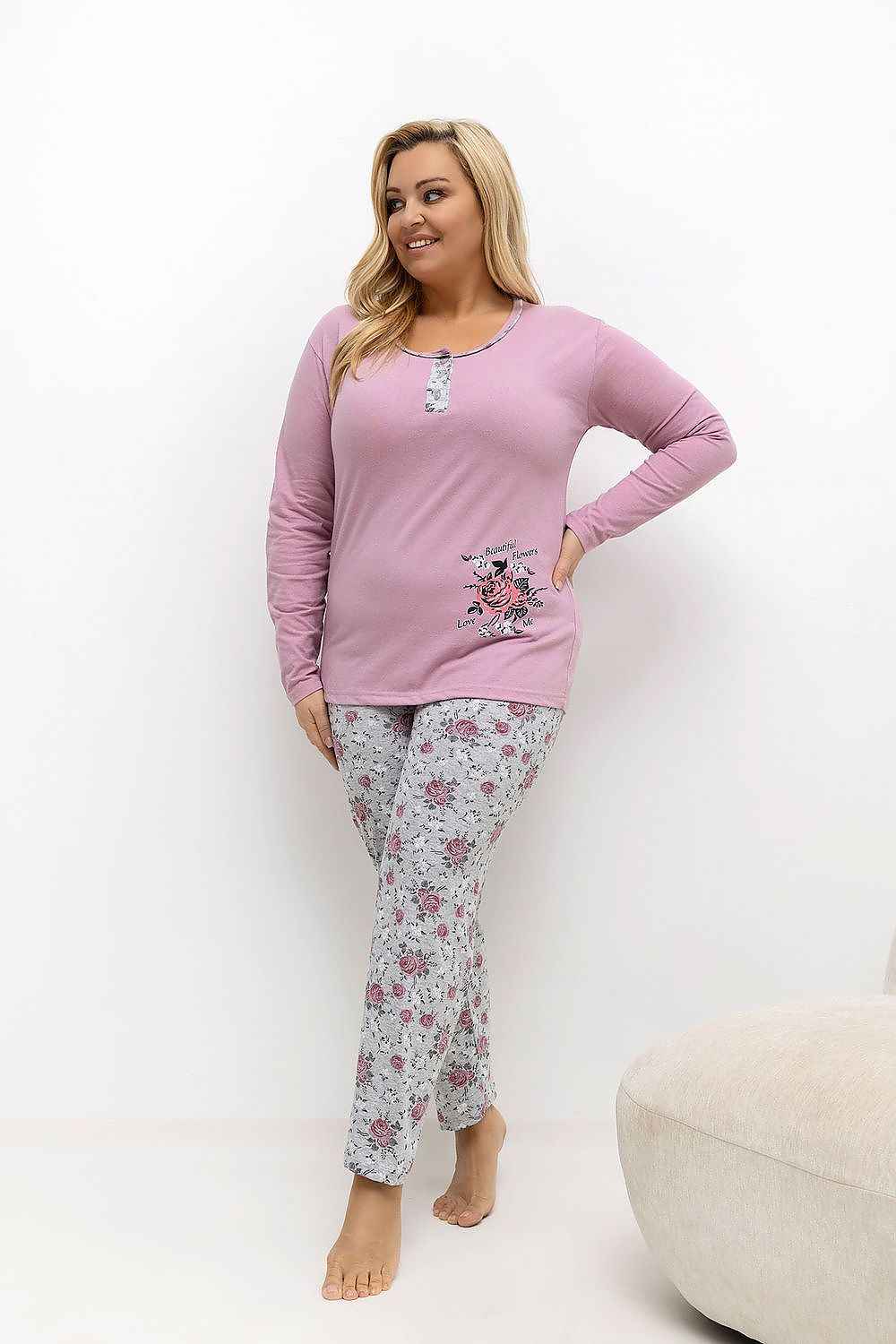 Plus Size Pajamas model 221188