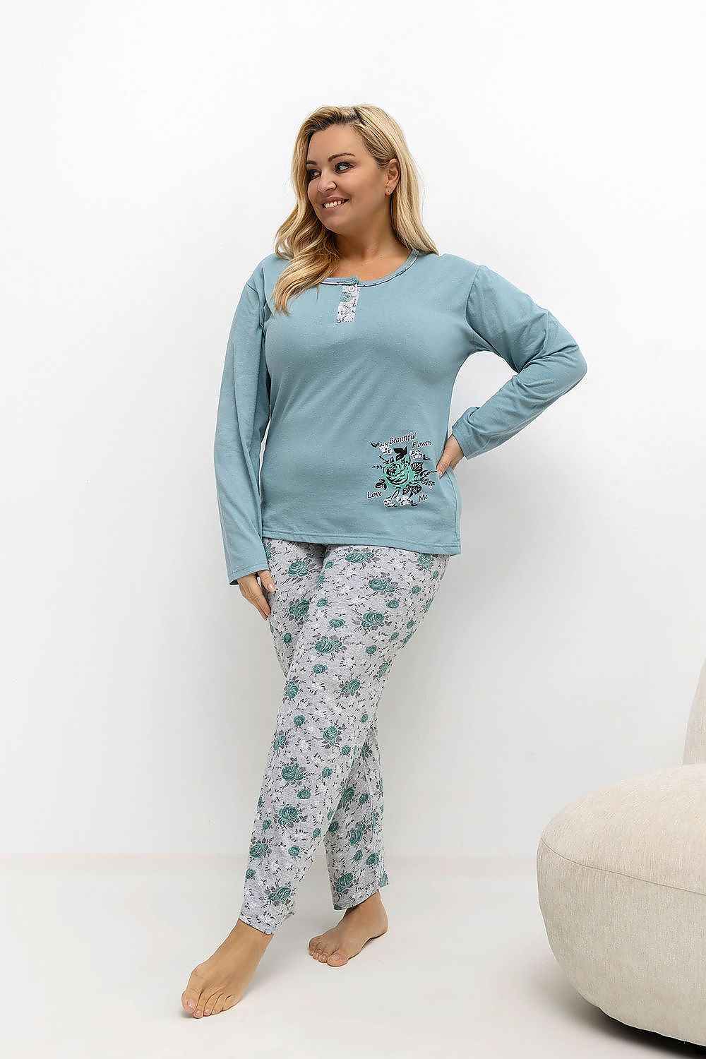 Plus Size Pajamas model 221190