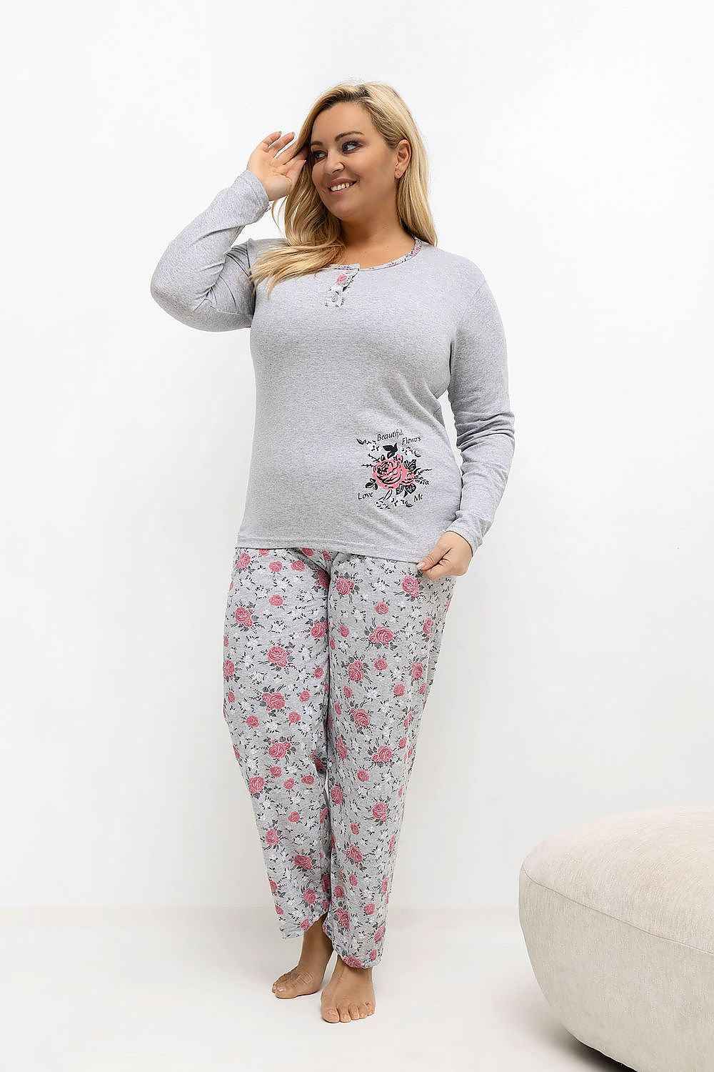 Plus Size Pajamas model 221194