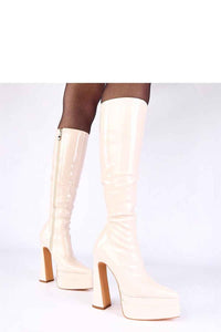 Heel boots model 221355