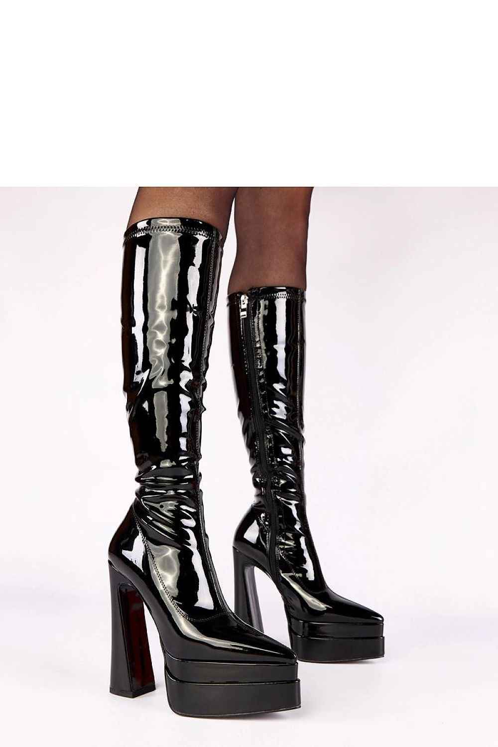 Heel boots model 221356