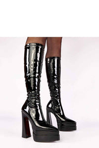Heel boots model 221356