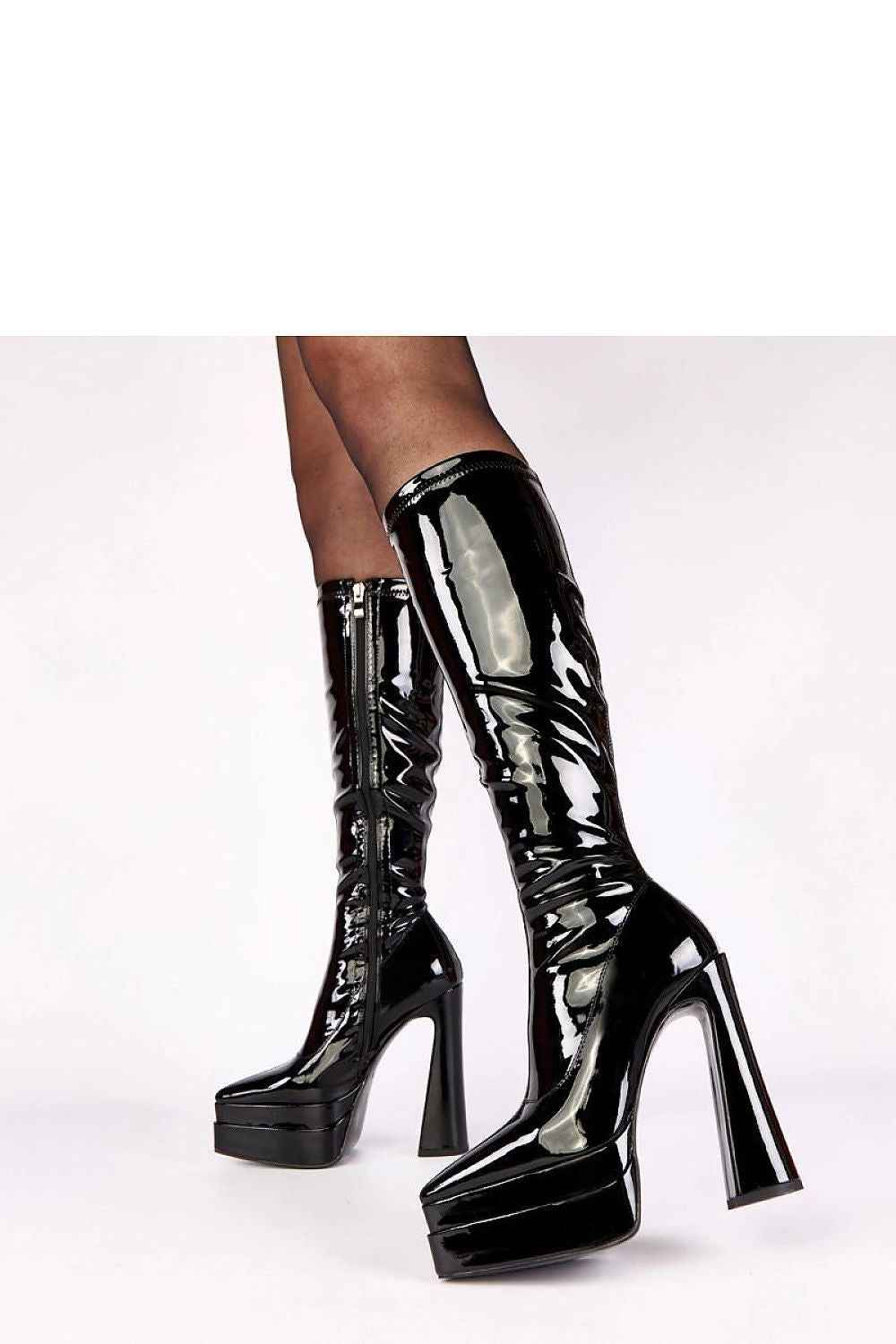 Heel boots model 221356