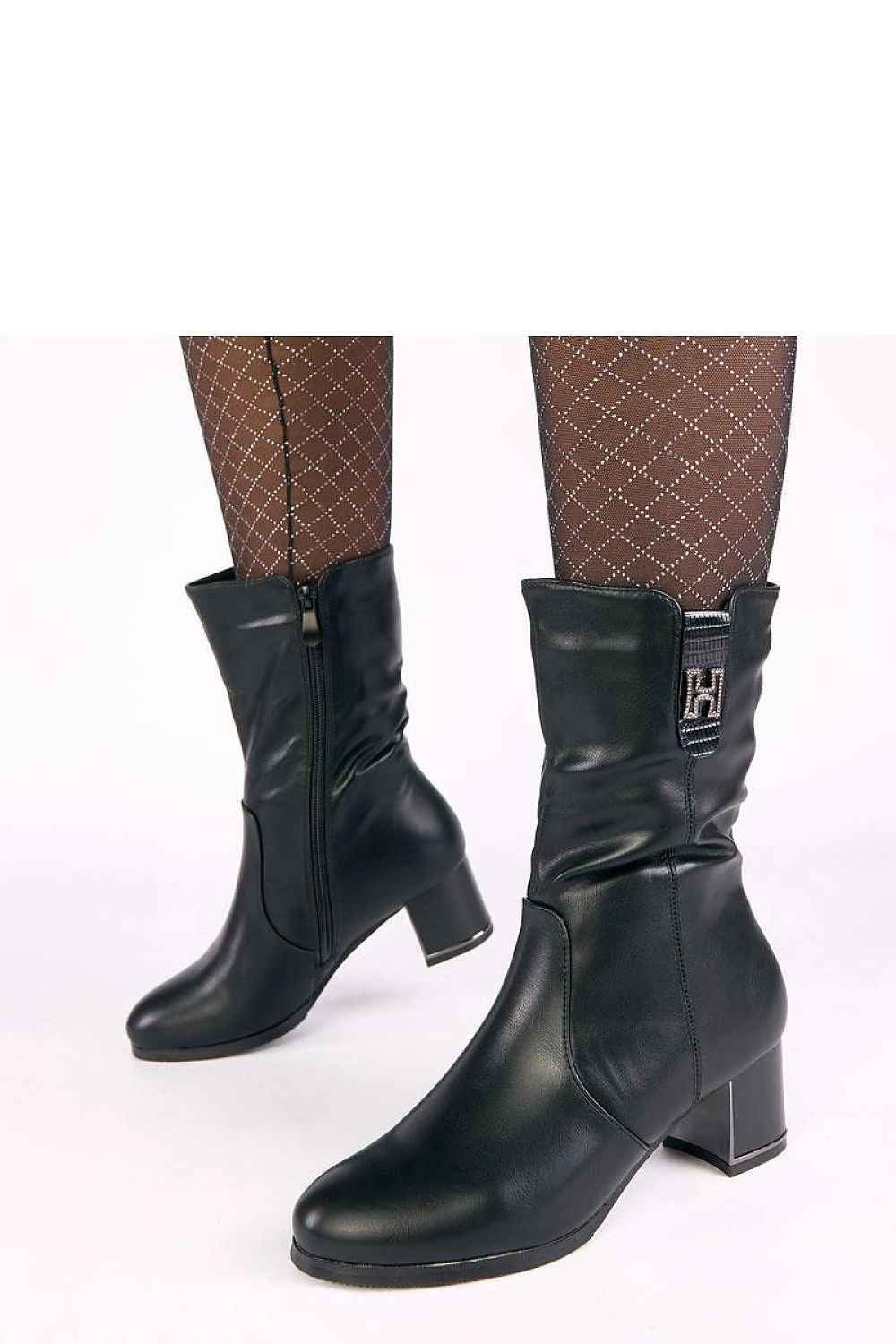 Heel boots model 221645