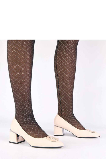 Block heel pumps model 221651