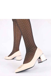 Block heel pumps model 221651