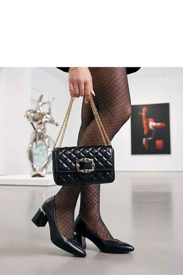 Block heel pumps model 221652