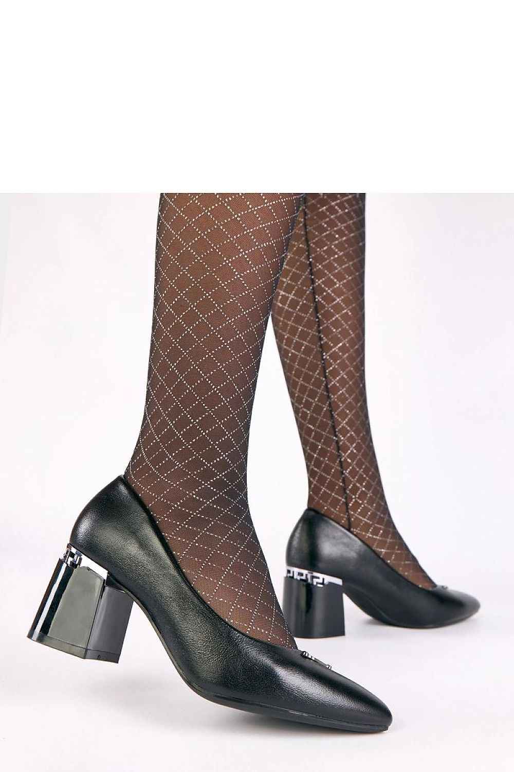 Block heel pumps model 221652